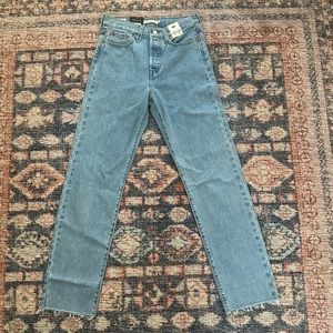 COPY - Levi’s Wedgie Straight - Raw Hem